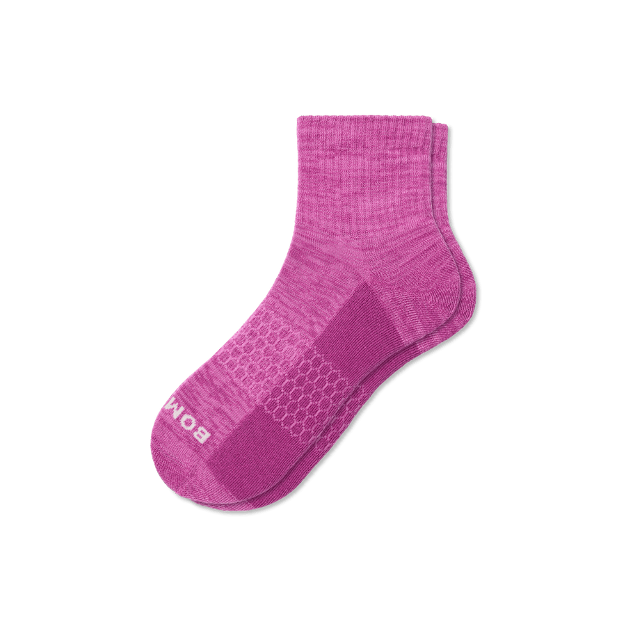 Women’s Two Tone Quarter Socks - Fresh Travel Wear