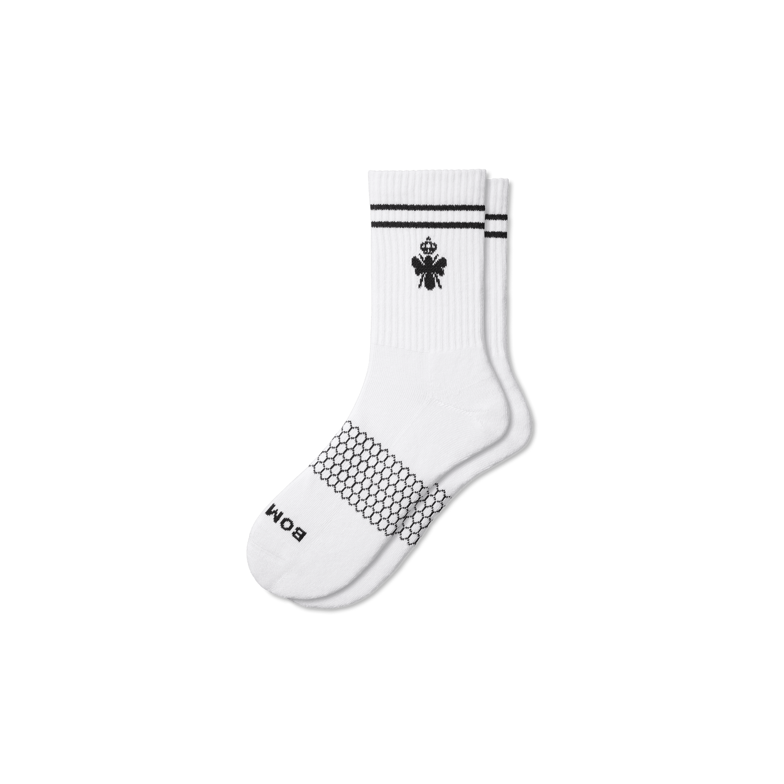Originals Half Calf Socks white-black-layflat-1-transparent