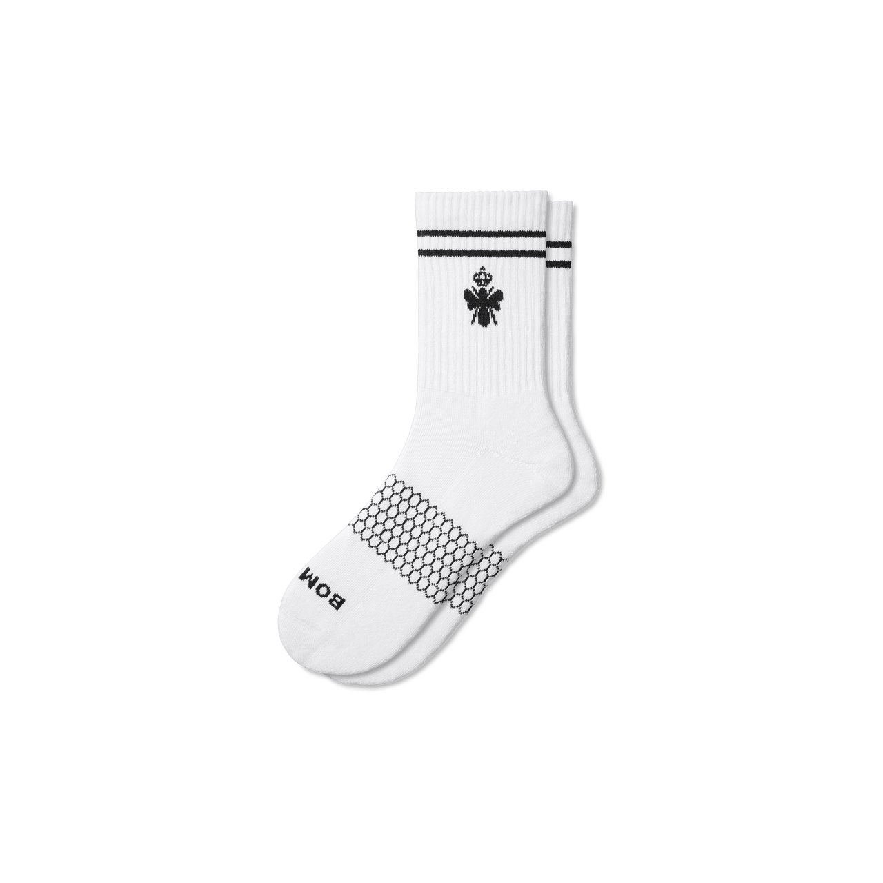 Originals Half Calf Socks white-black-layflat-1-transparent