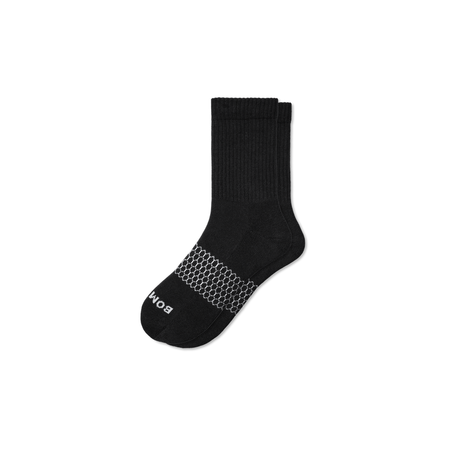 Men's Solids Half Calf Socks - Comfort Court Step