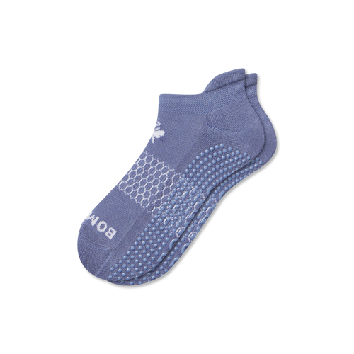Gripper Ankle Socks - oyster blue L [7880]