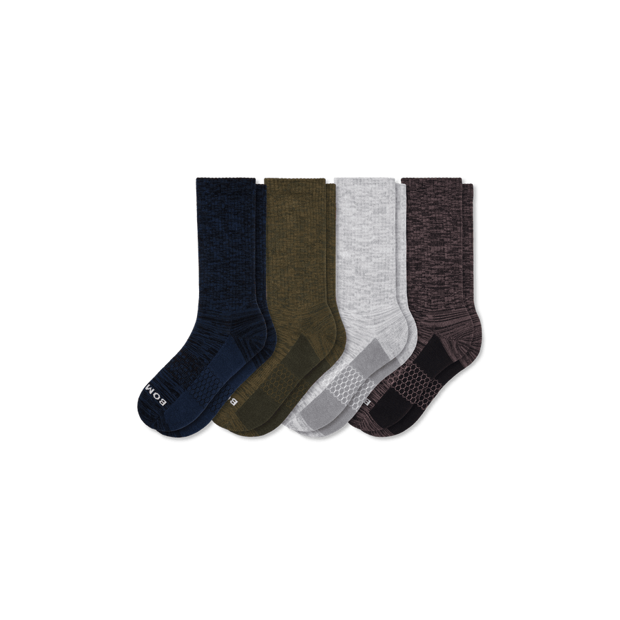 Men’s Two Tone Calf Sock 4-Pack - Everyday Trail Fit