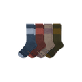 navy cocoa heather mix