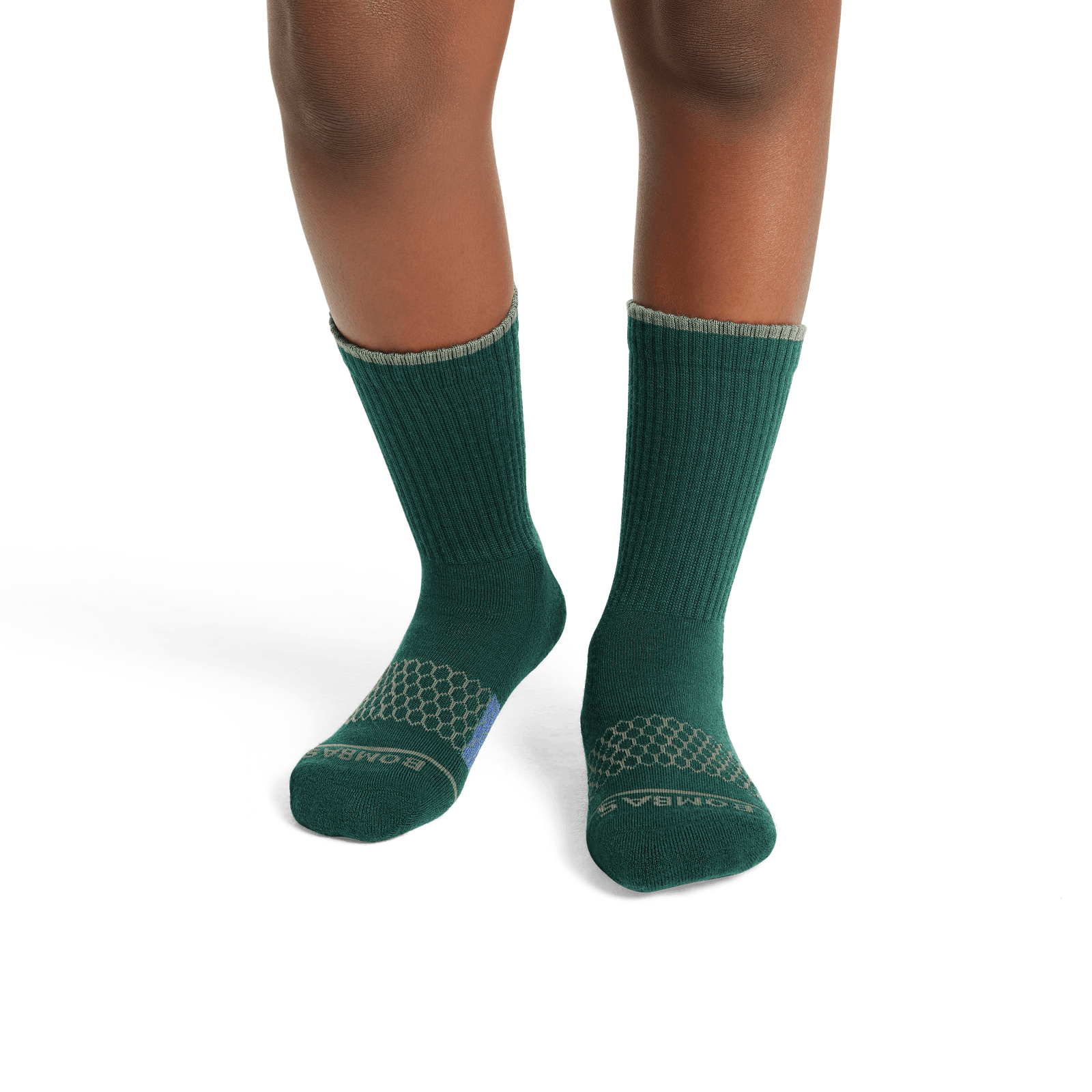 Merino Wool Blend Calf Socks - Velvet Forest YO1 [8255]