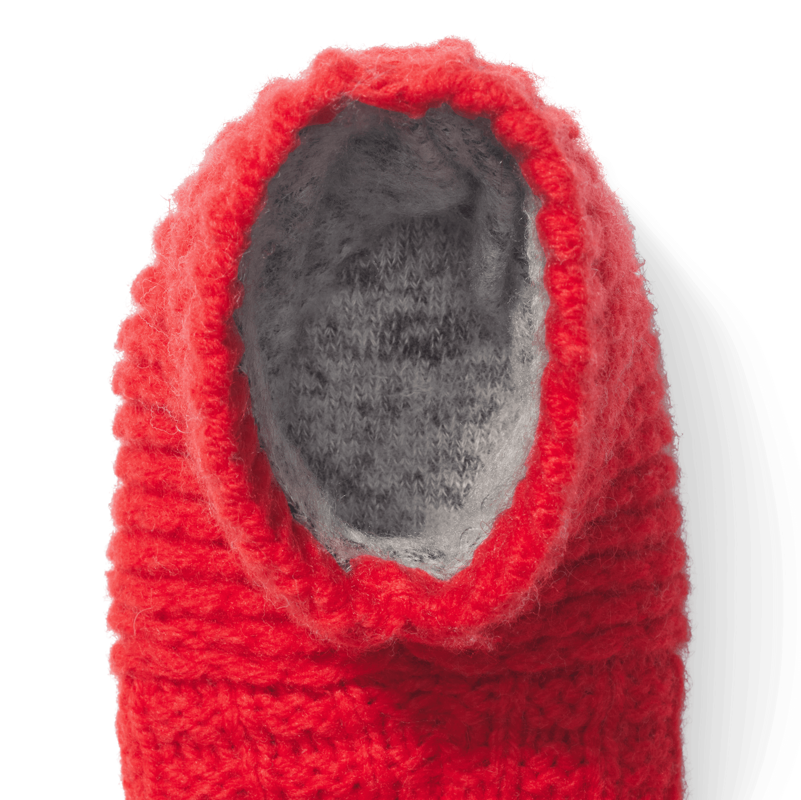 Baby Waffle Gripper Slipper - Red Sky Detail [8285]