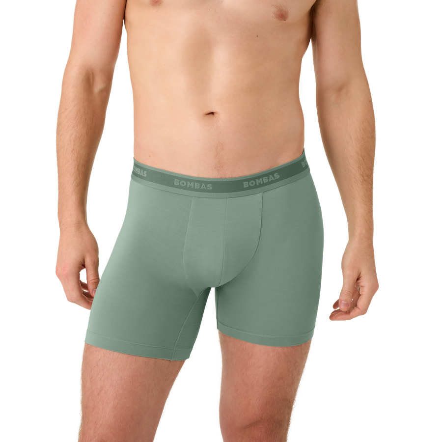 Men's Soft Flex Boxer Brief 6" - Smooth Lounge Ease