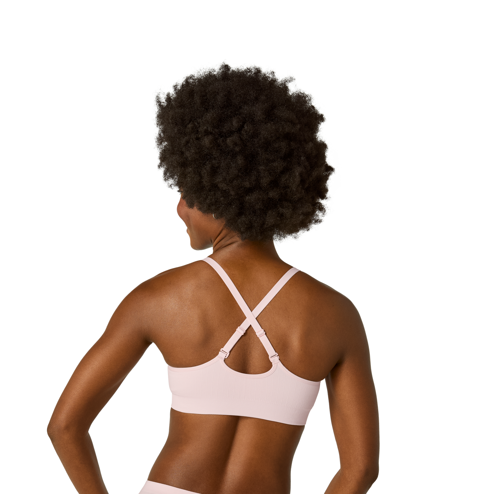 Seamless Scoop Bralette - Blush WO3 [8343]