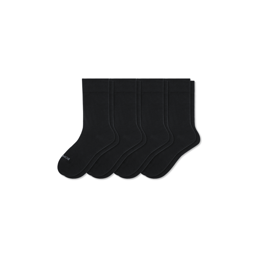 Youth Lightweight Calf Sock 4-Pack - Everyday Ankle Wear
