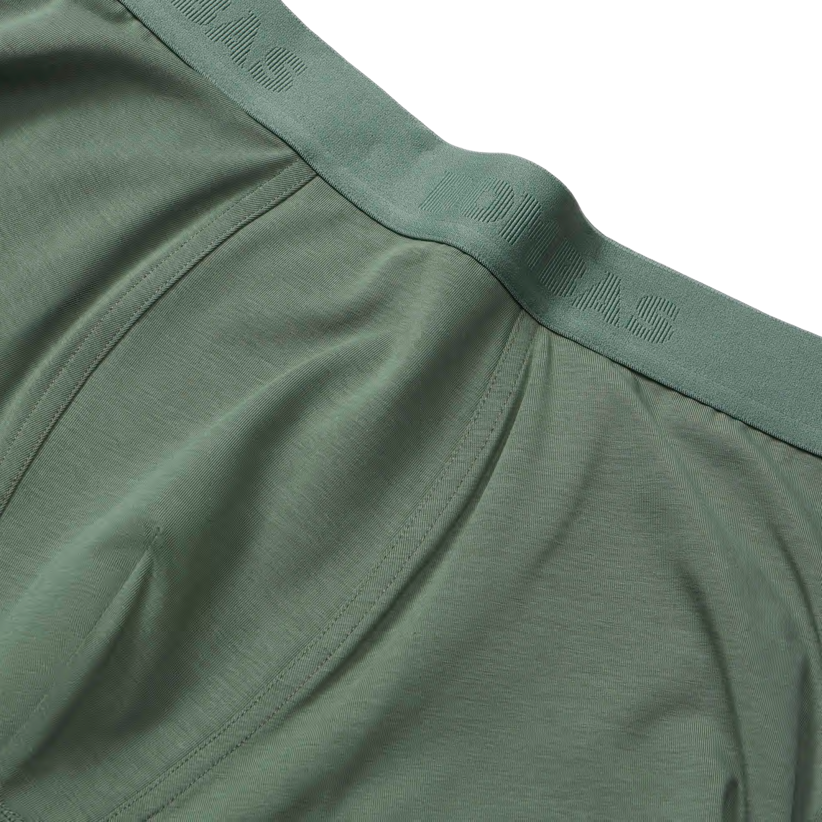 Men's Cotton Modal Blend Trunk - Dark Sage Detail [8472]
