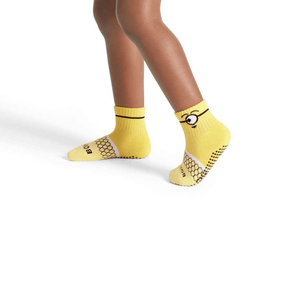 Minions X Bombas Gripper Calf Socks - Lemon TO1 [8492]