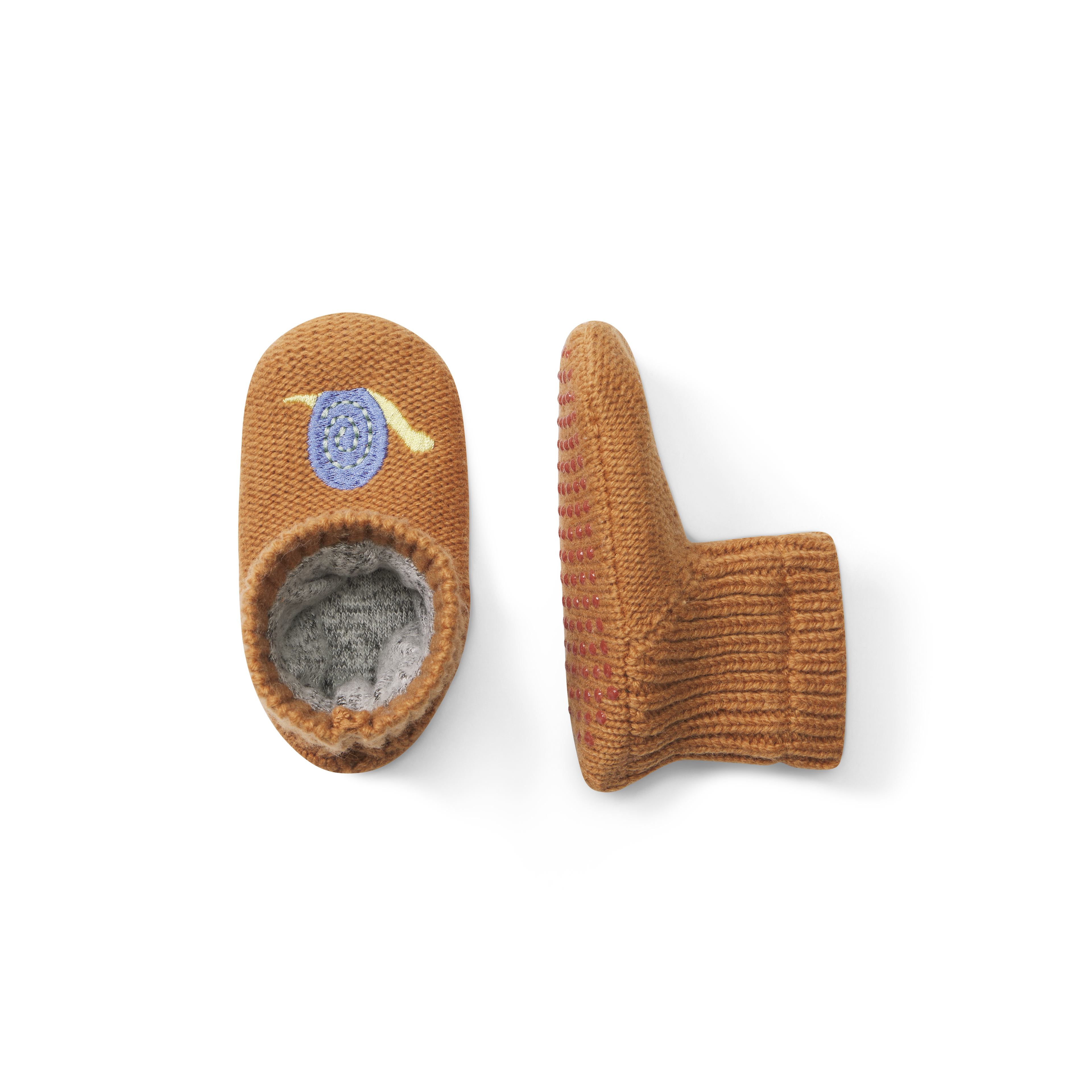 Baby Gripper Slipper - Desert L Front + Side [8518]