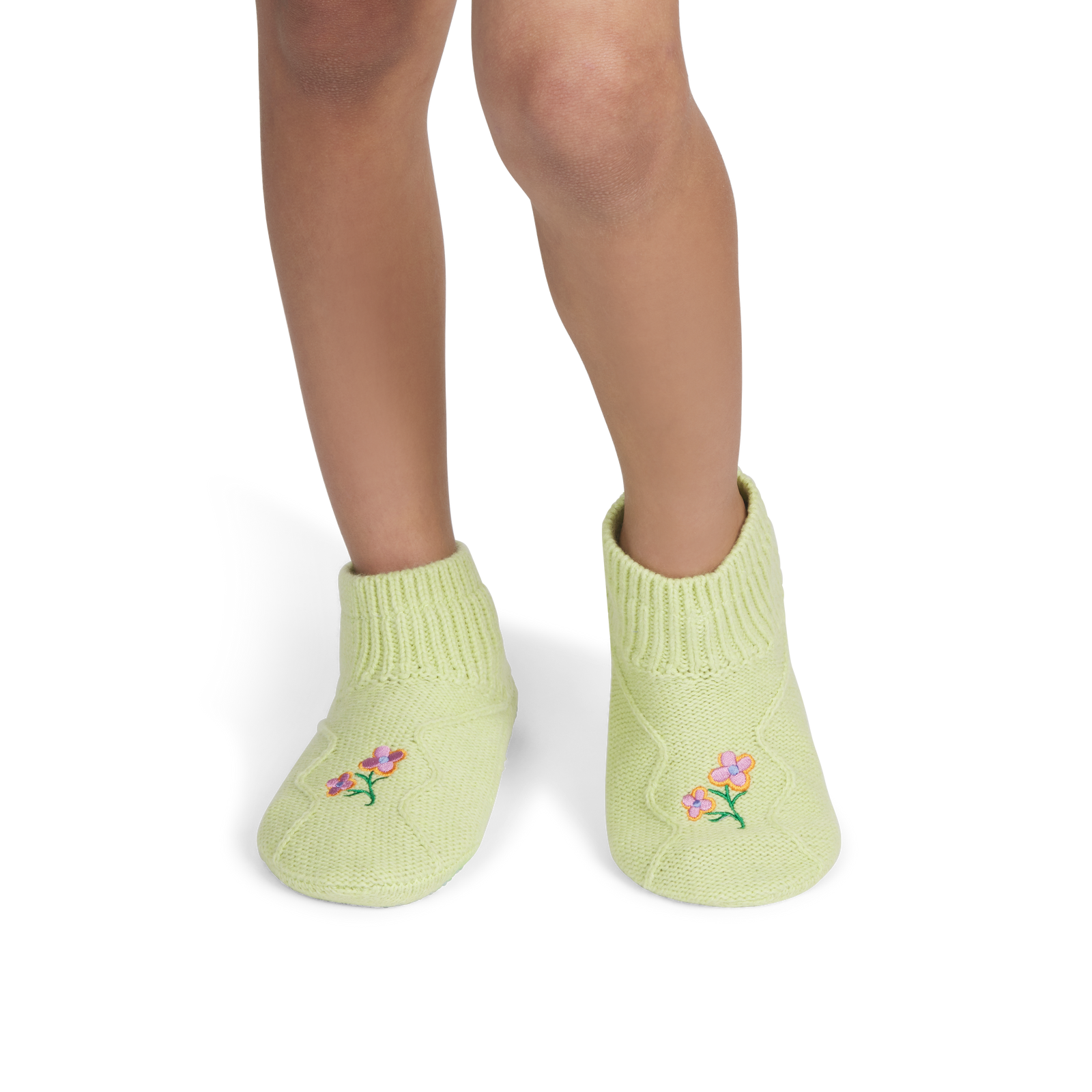 Youth Gripper Slipper - Soft Lime YO1 [8524]