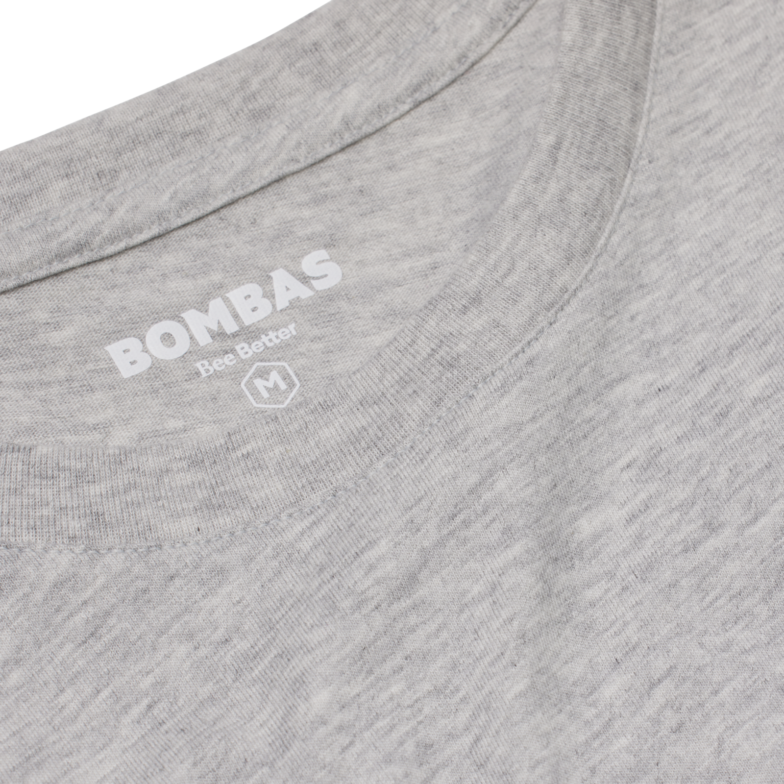 Men's Pima Cotton Pocket Crew Neck T-Shirt - Varsity Grey Heather Detail [8527]