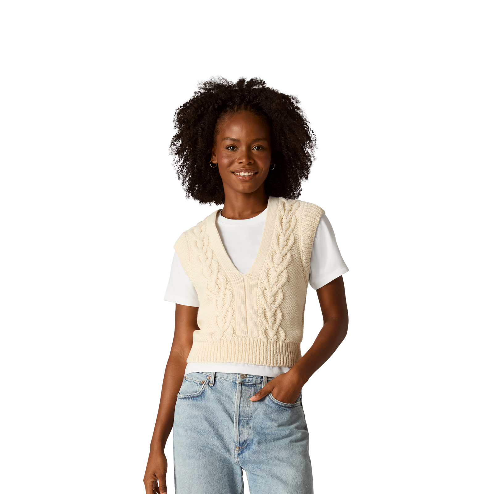 Pima Cotton Crew Neck T-Shirt - White WO4 [8530]