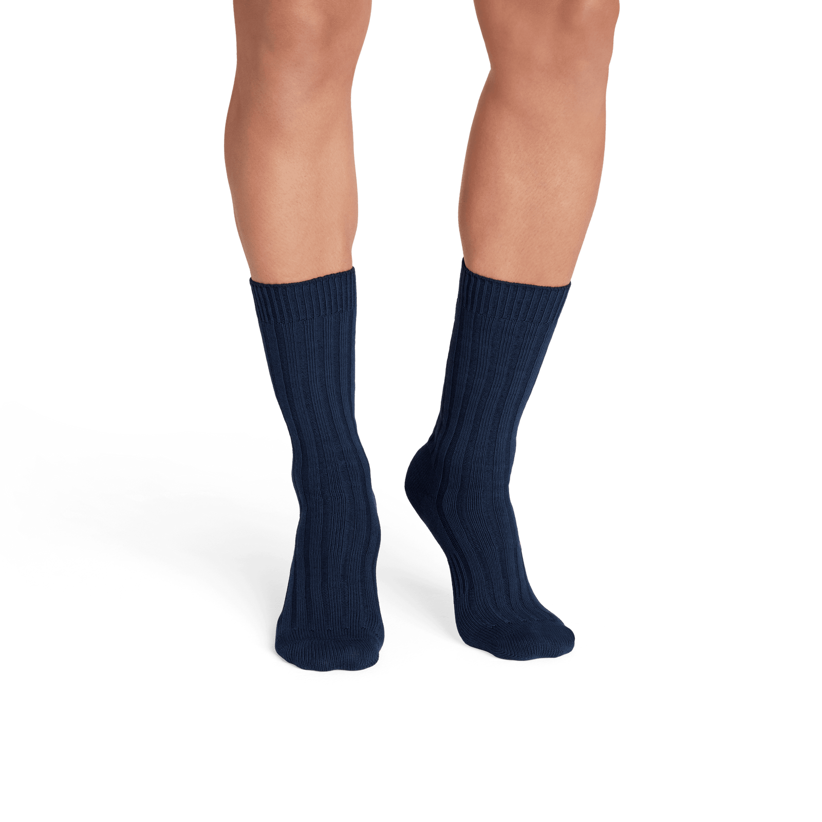 Classic Rib Calf Sock - Midnight Navy - MO1 [8563]
