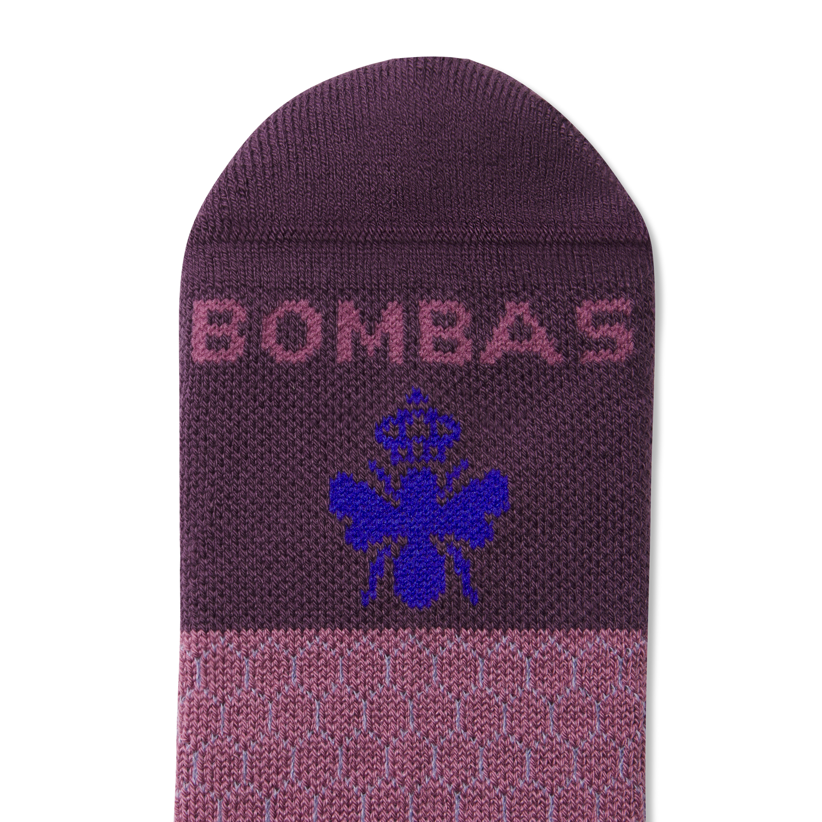 Performance Compression Ankle Socks - Purple Plum Detail [8577]