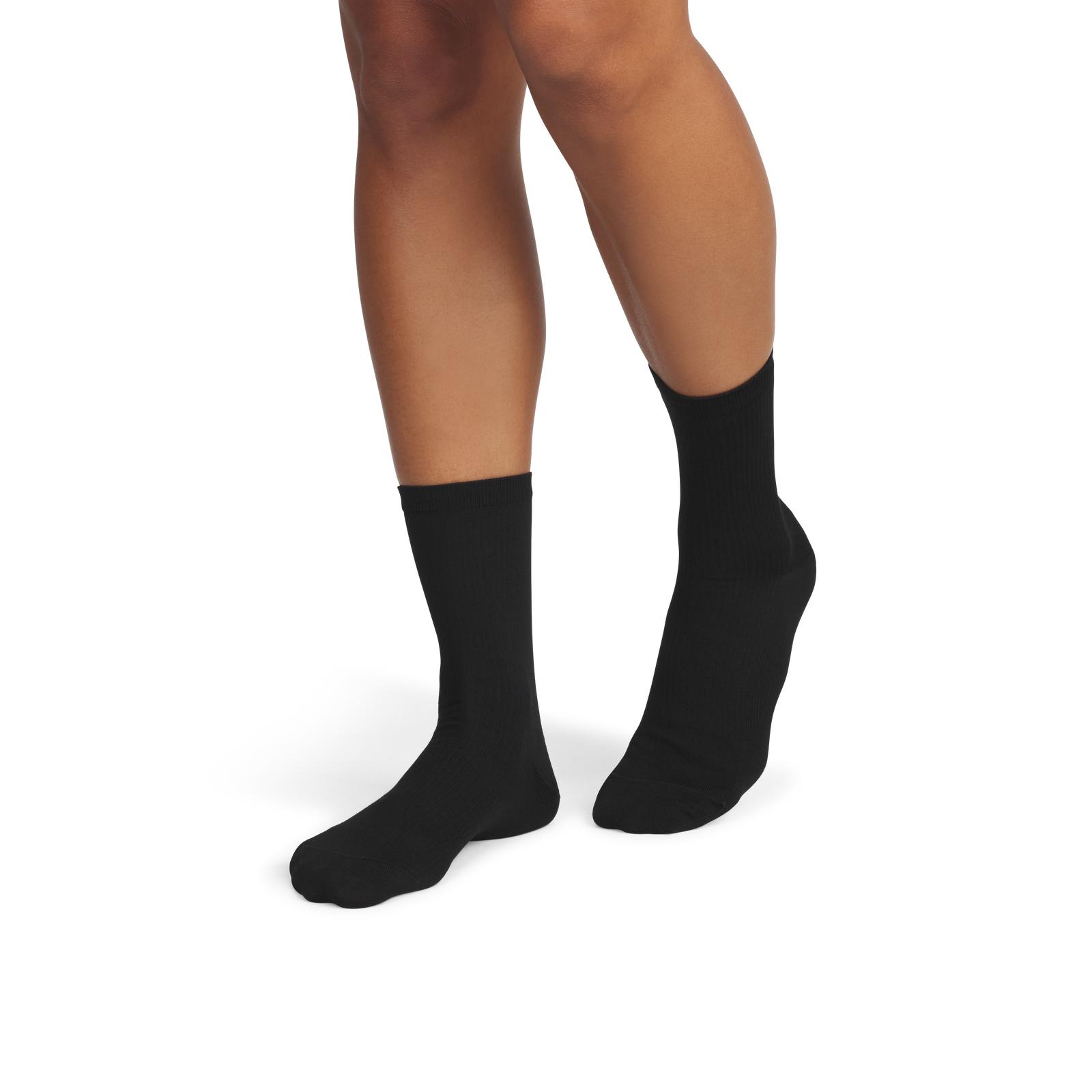 Featherweight Half Calf Socks - Black WO1 [8593]