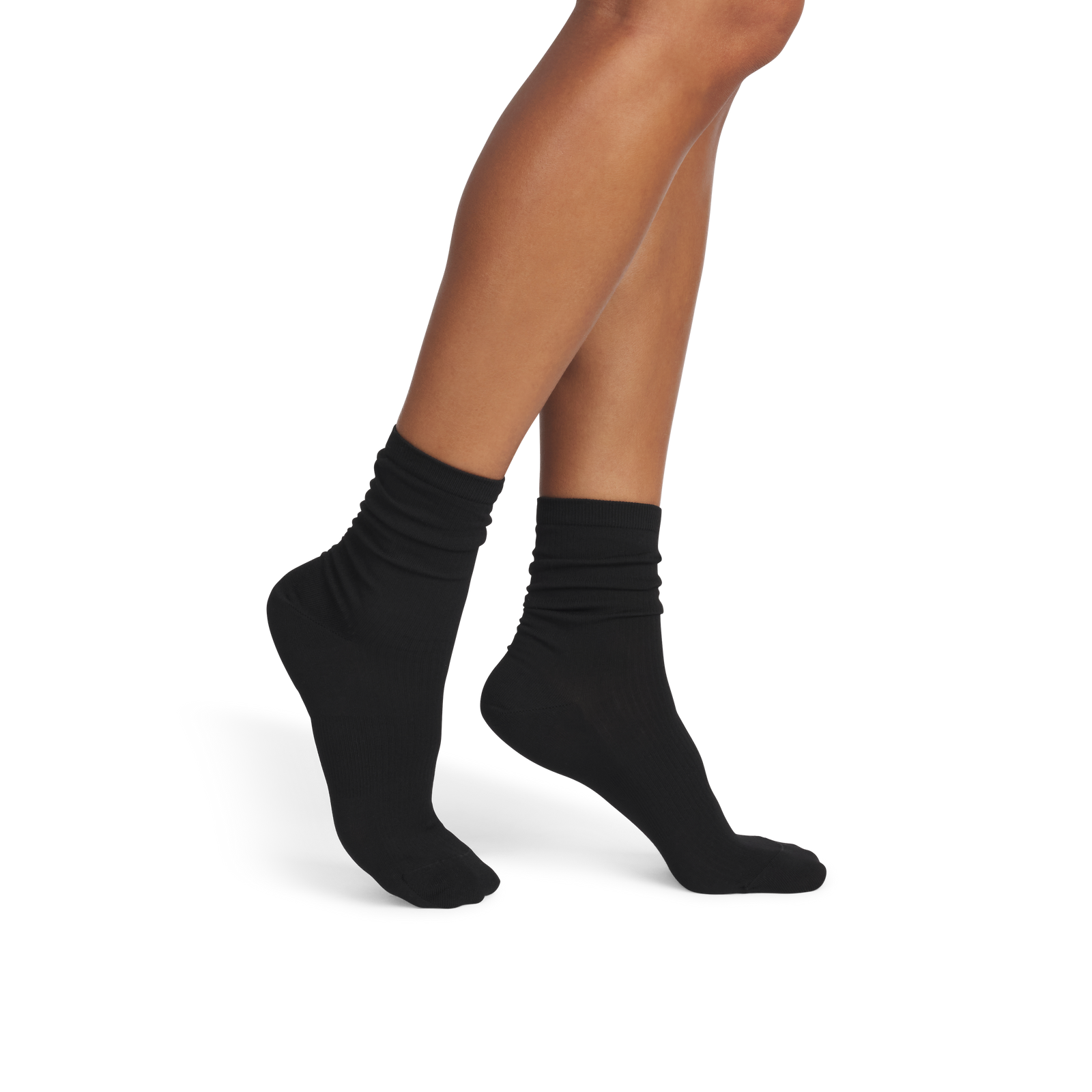 Featherweight Half Calf Socks - Black WO2 [8593]