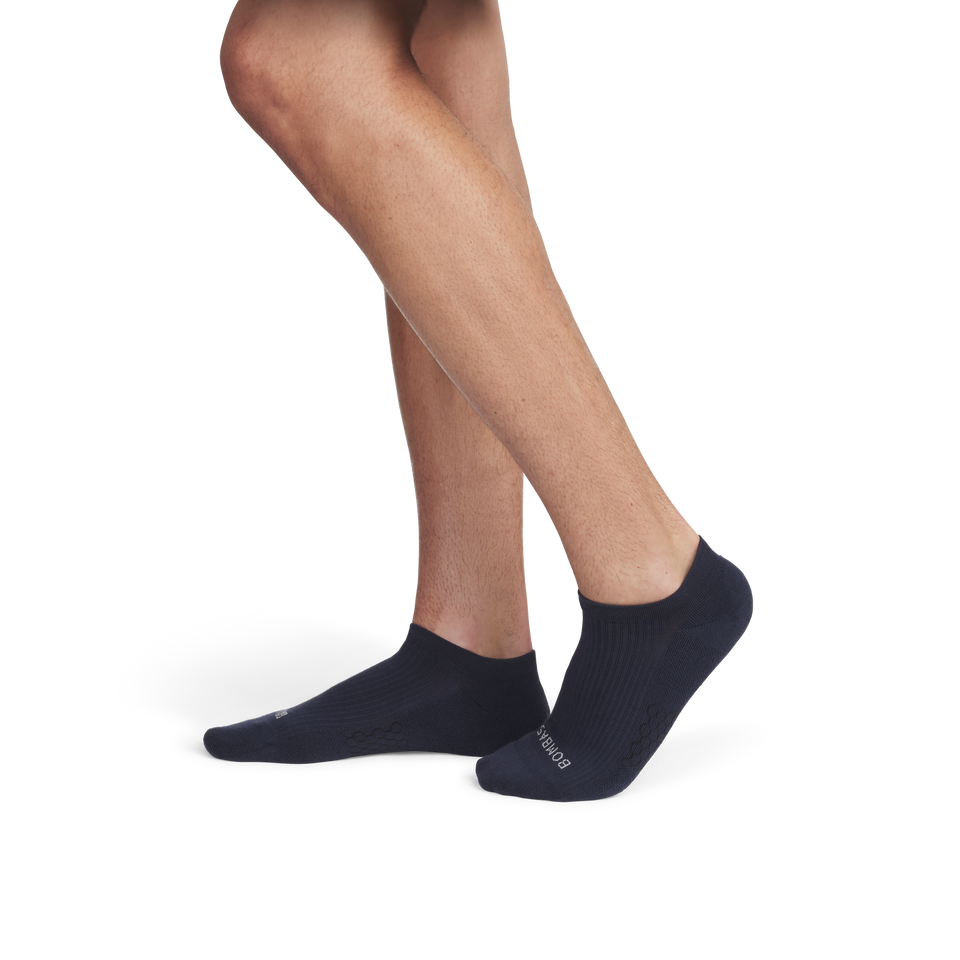 Modern Rib Ankle Socks - Midnight Navy MO2 [8606]