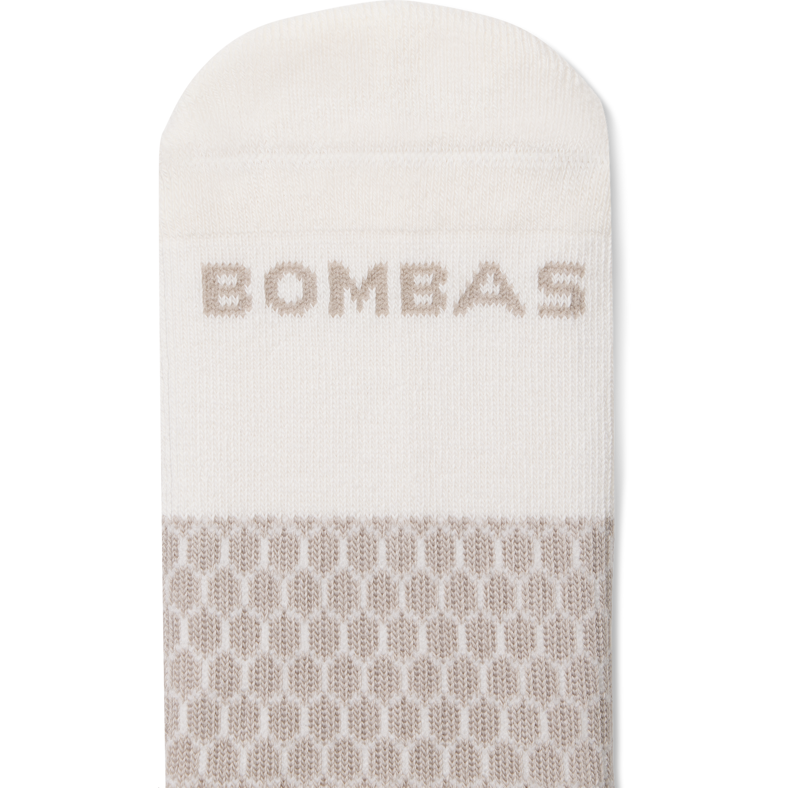 Solids Calf Socks - Soft White Detail [8615]