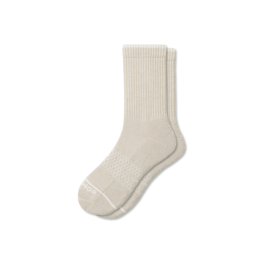 Men's Merino Wool Blend Half Calf Socks - Breathable Trail Step