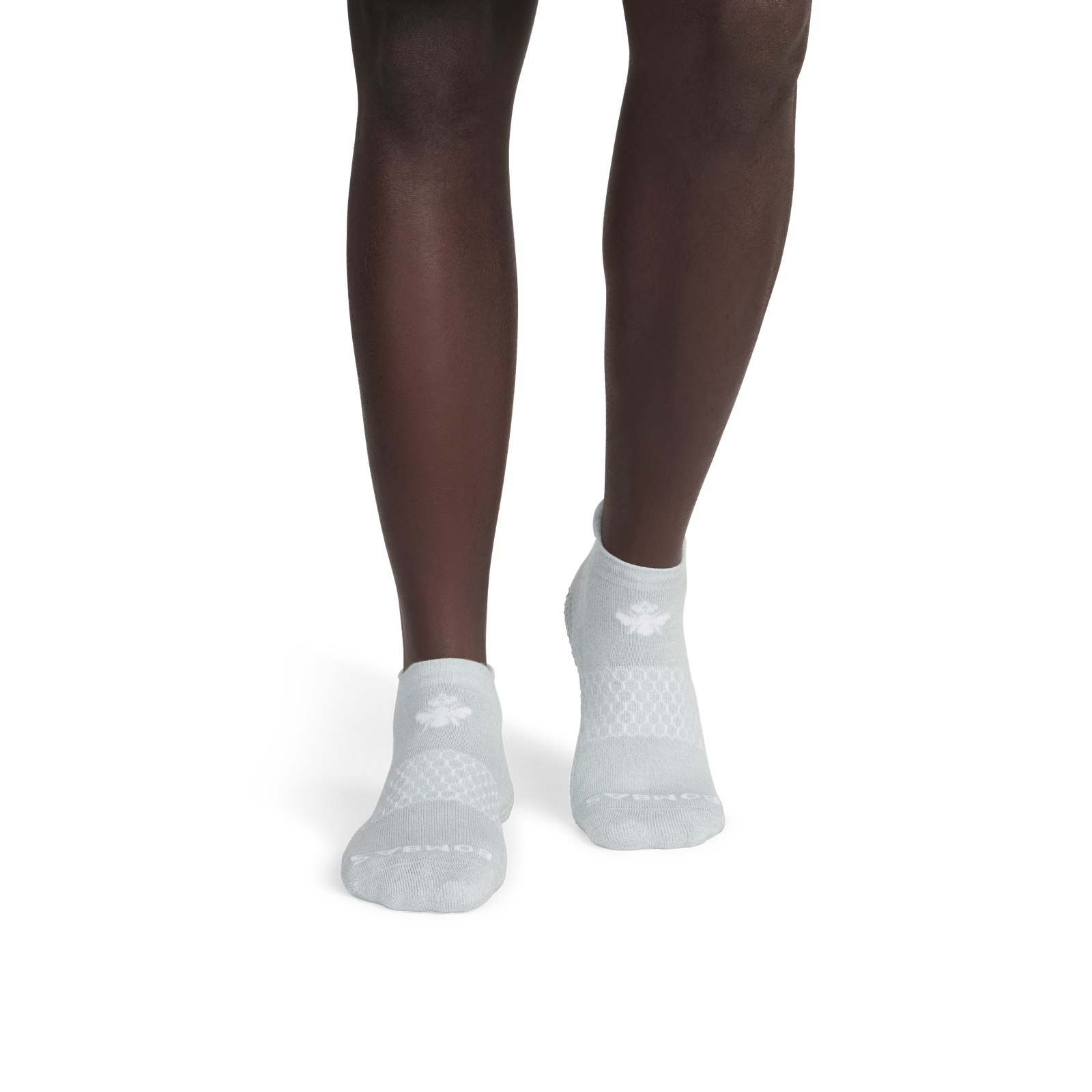 Gripper Ankle Socks - Misty Sky Soft White MO1 [8629]