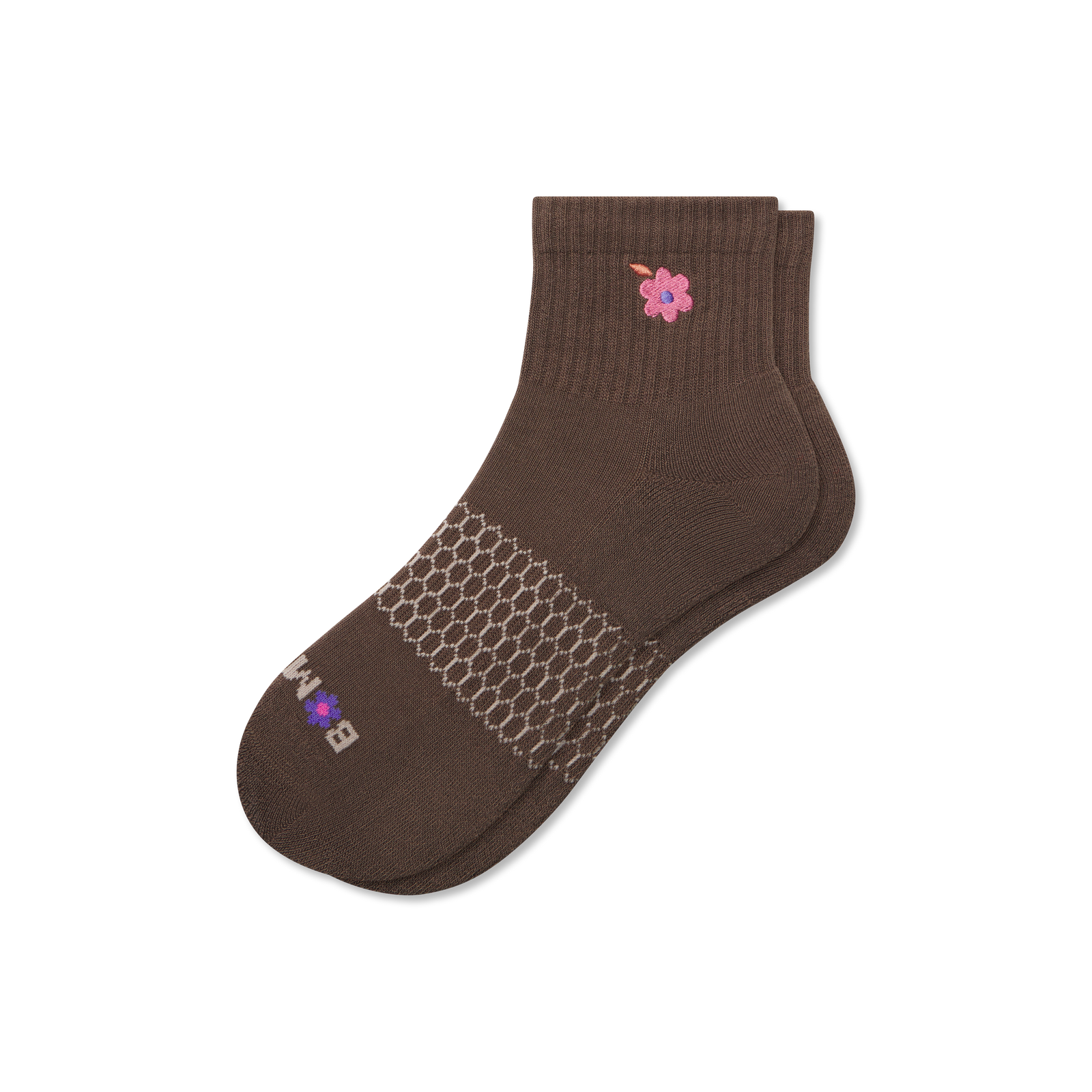 Women's Garden Party Quarter Socks - Oak Moss L [8636]