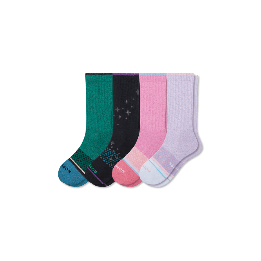 Wicked X Bombas Calf Sock 4-Pack - Comfort Lounge Step
