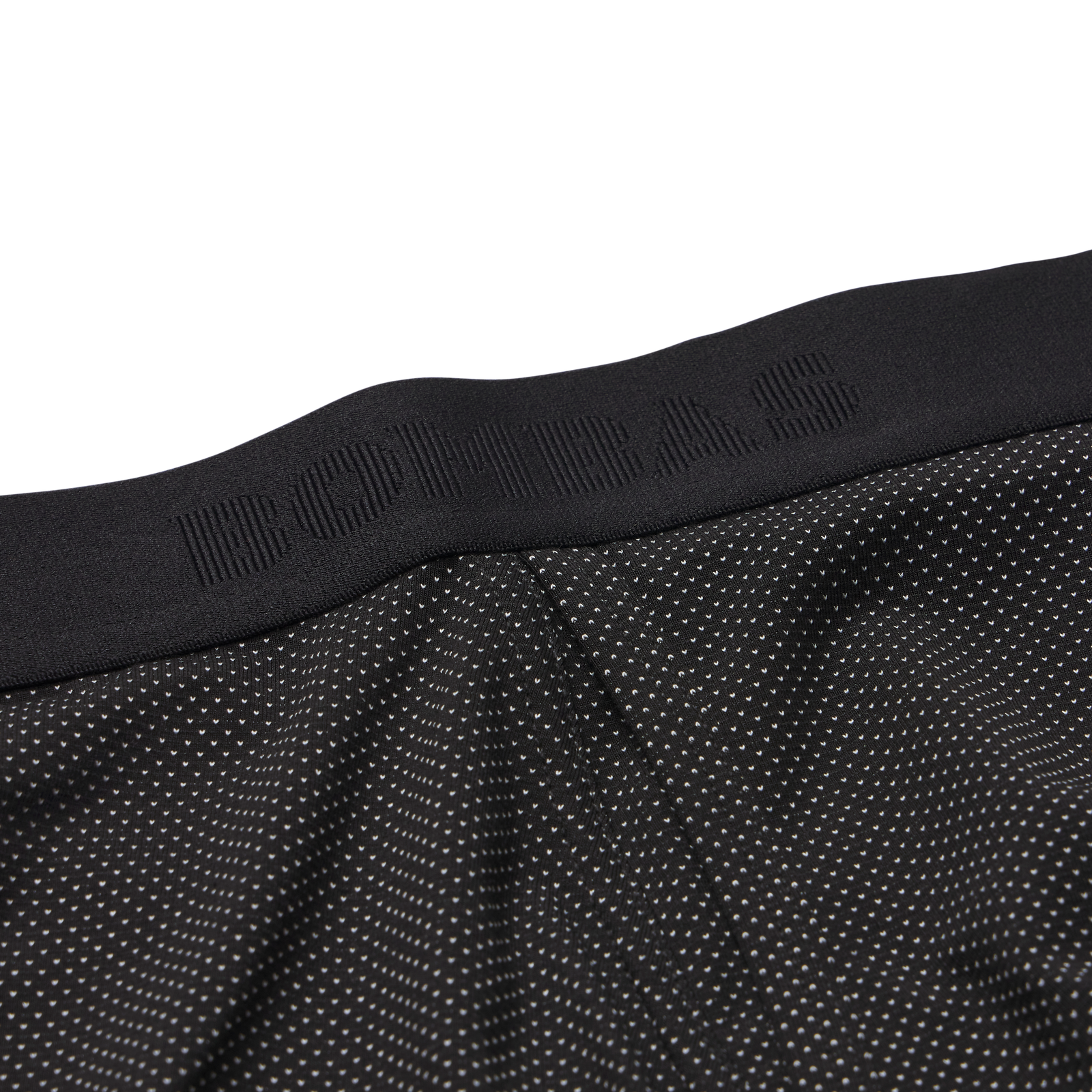 Men's Cotton Modal Blend Boxer Brief - Black Birds Eye Detail [8707]