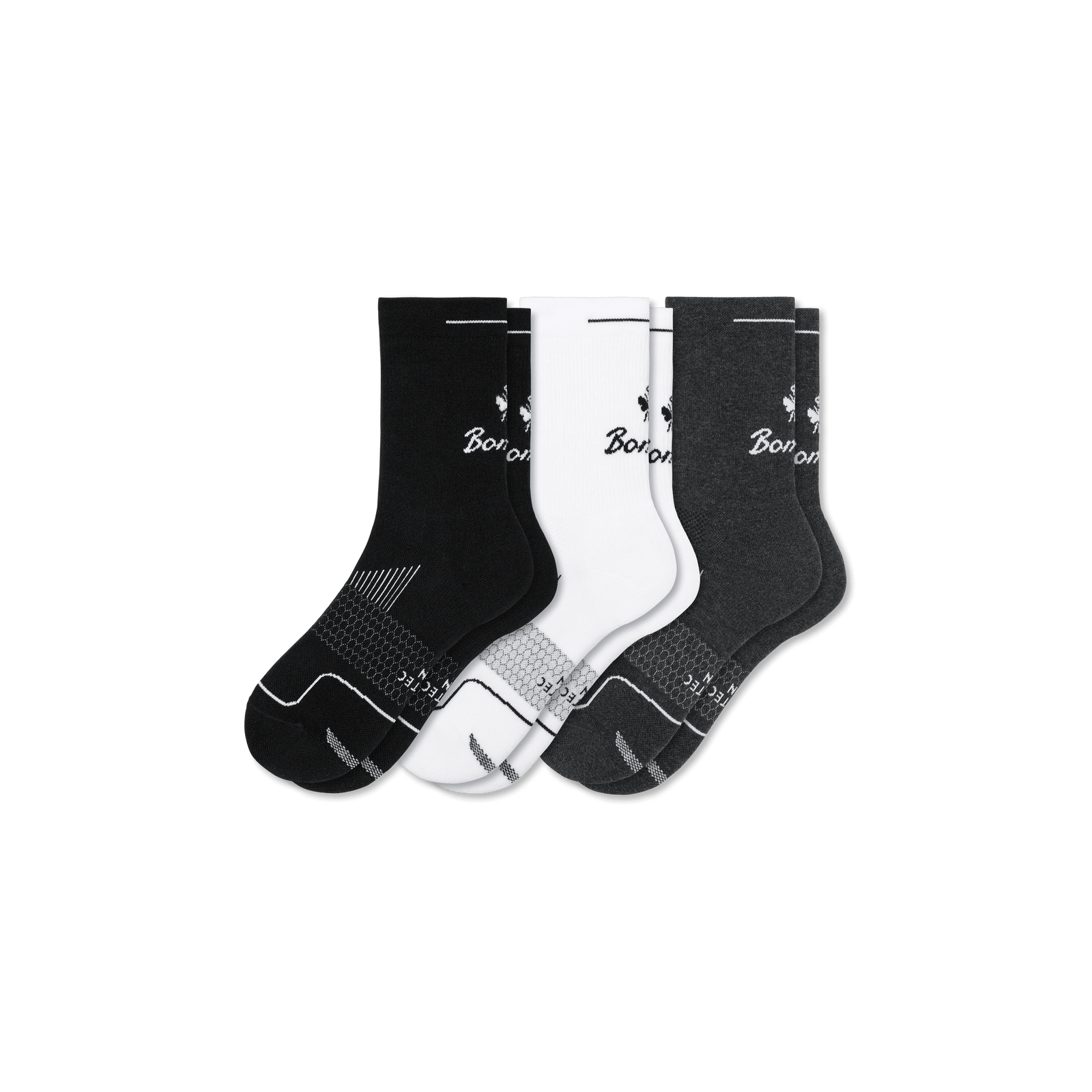 Running Half Calf 3-Pack - Mixed