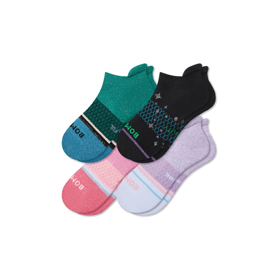Youth Wicked X Bombas Ankle Sock 4-Pack - School Ready
