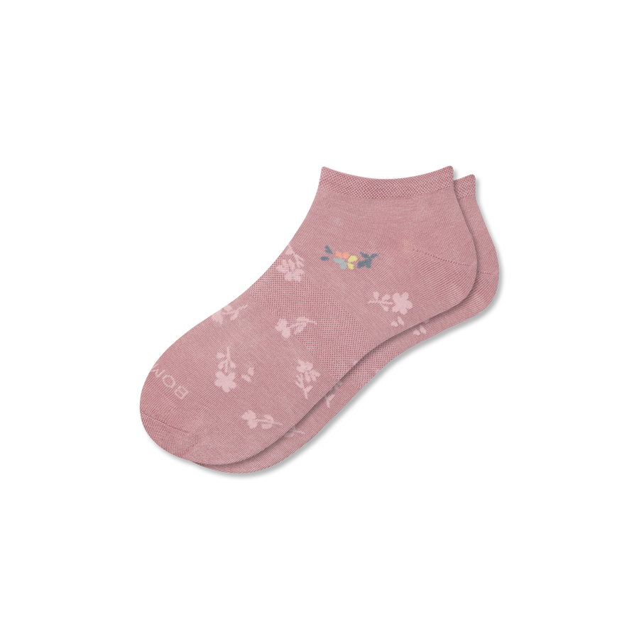 Women's Lightweight Ankle Socks - Light Lounge Step