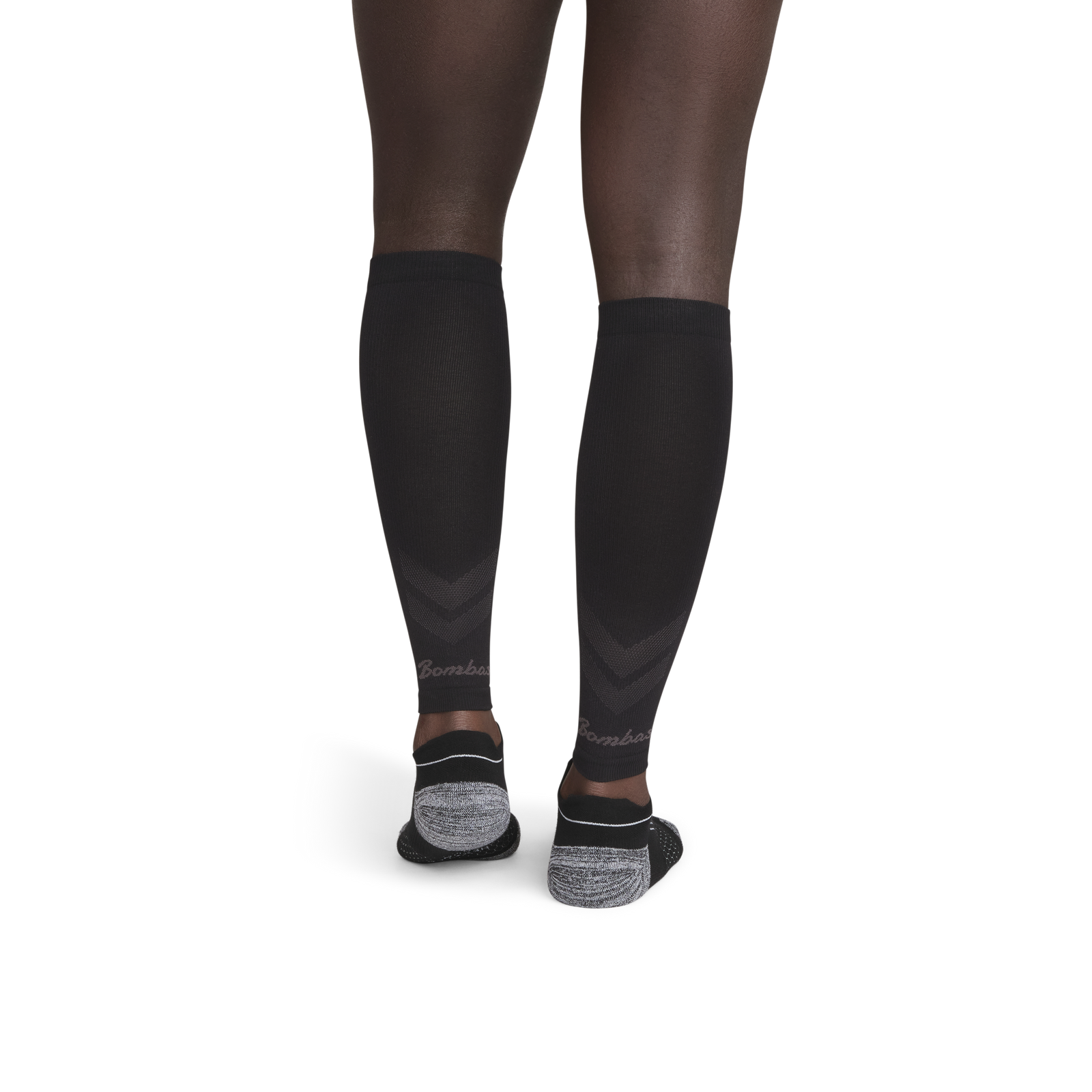 Performance Compression Calf Sleeves black-charcoal MO2 [8989]