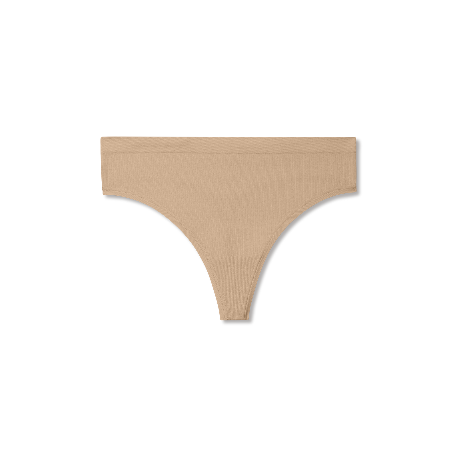 Women's Seamless Thong - Sahara Sand L [9116]