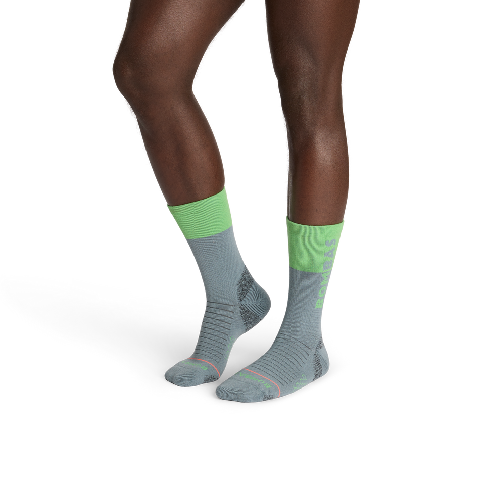 Merino Wool Blend Hiking Calf Socks - sea storm MO1 [9719]