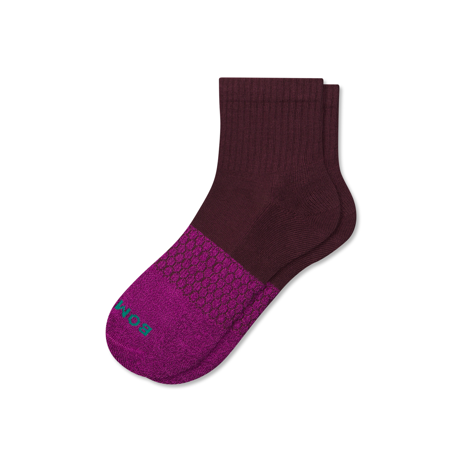 Quarter Socks - berry crush midnight plum L [9815]