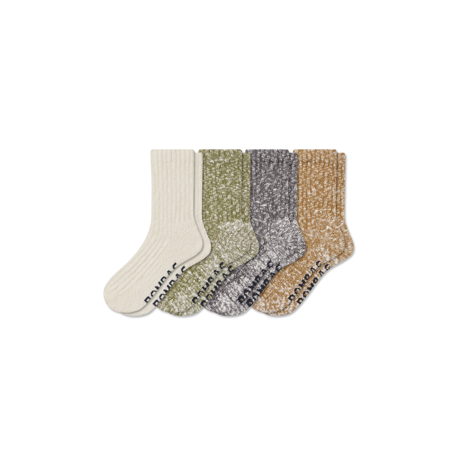 Women's Chunky Ragg Half Calf Sock 4-Pack - Daily Trail Move