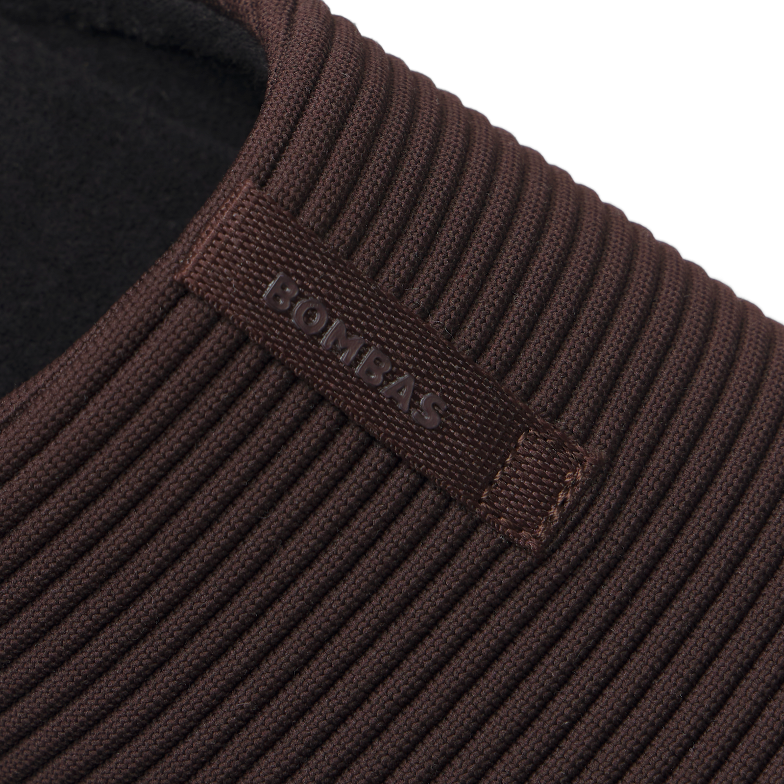 Men's Knit House Slipper - Walnut Detail 1 [9895]