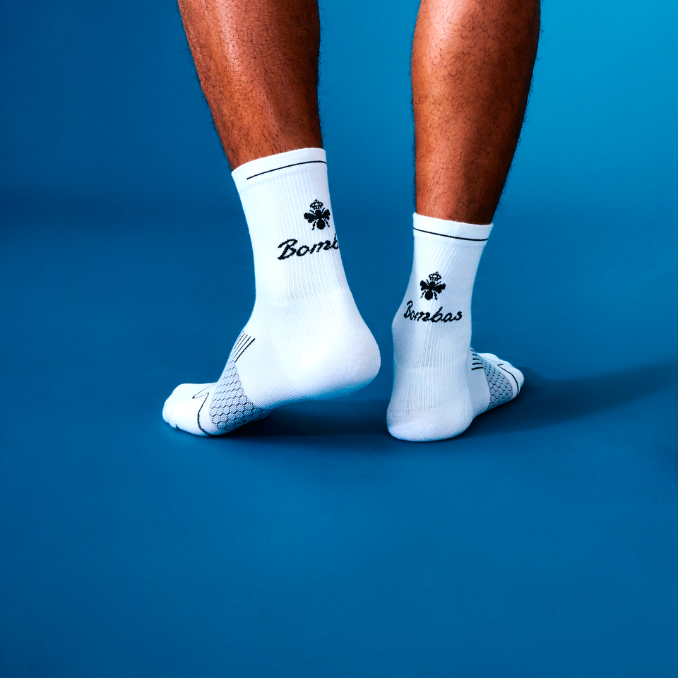 Running Half Calf Socks - white [LIFESTYLE] [9929]