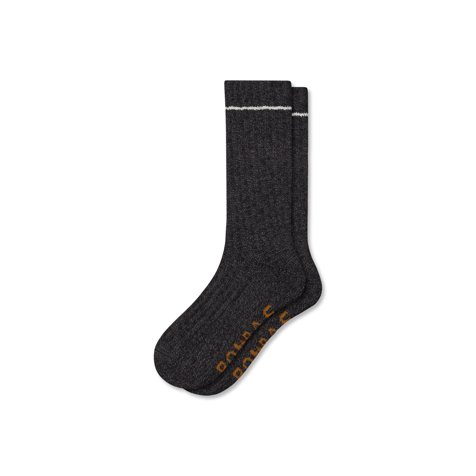 Chunky Ragg Calf Socks - Washed Black L [9937]