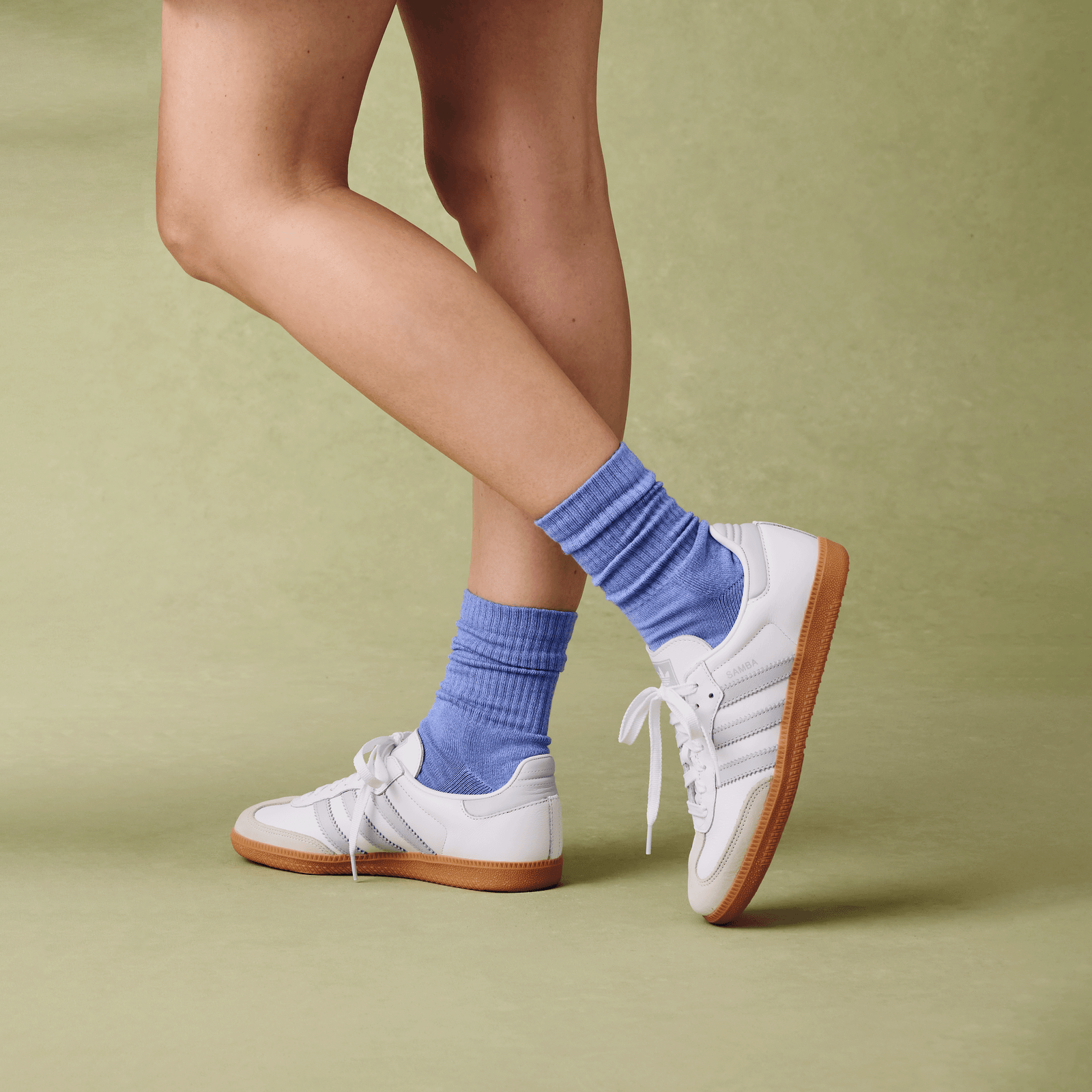 Marl Half Calf Socks - Dawn Blue / Perisky WO [LIFESTYLE] [8860]
