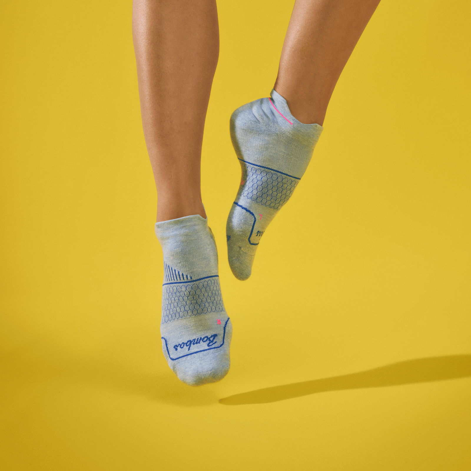 Running Ankle Socks - Dawn Blue Heather WO [LIFESTYLE] [8846]