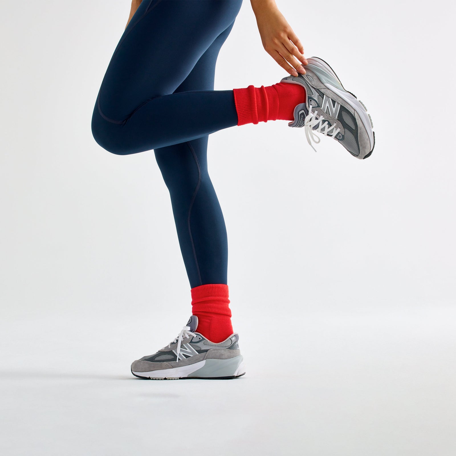 Ultra Stretch Calf Socks - Red Sky WO1 Lifestyle [7843]