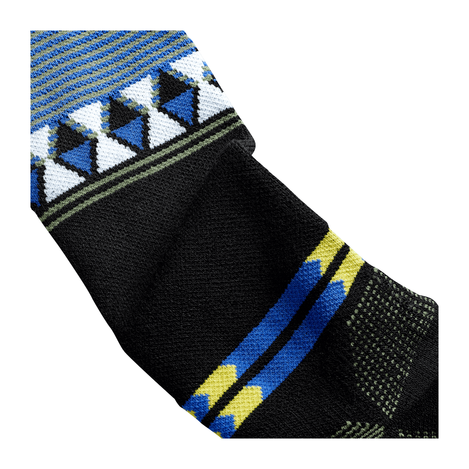 Men's Heavyweight Merino Wool Ski & Snowboard Sock 2-Pack Gift Bag - black-bluebird-mix - 4