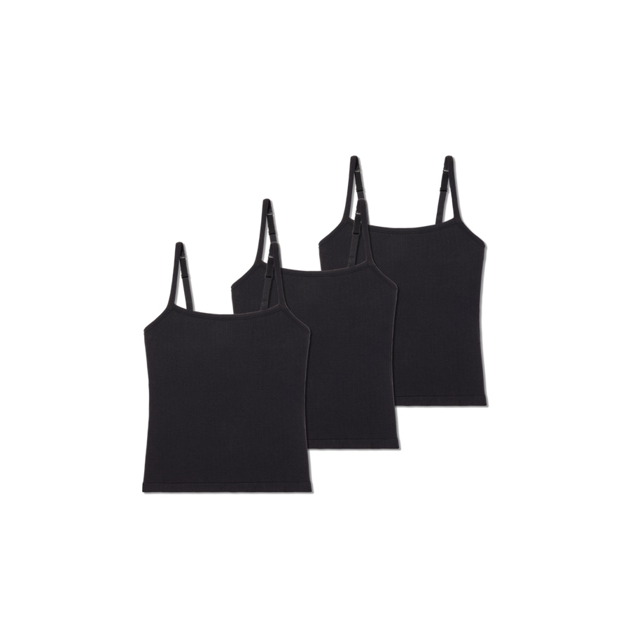 Women's Built-In Bra Seamless Cami 3-Pack - Daily Studio Layer