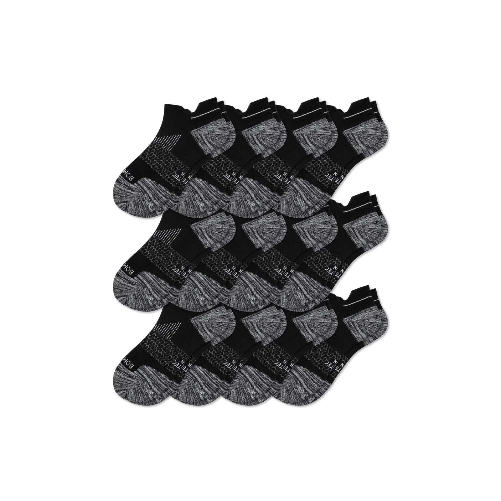 Running Ankle Sock 12-Pack - black L