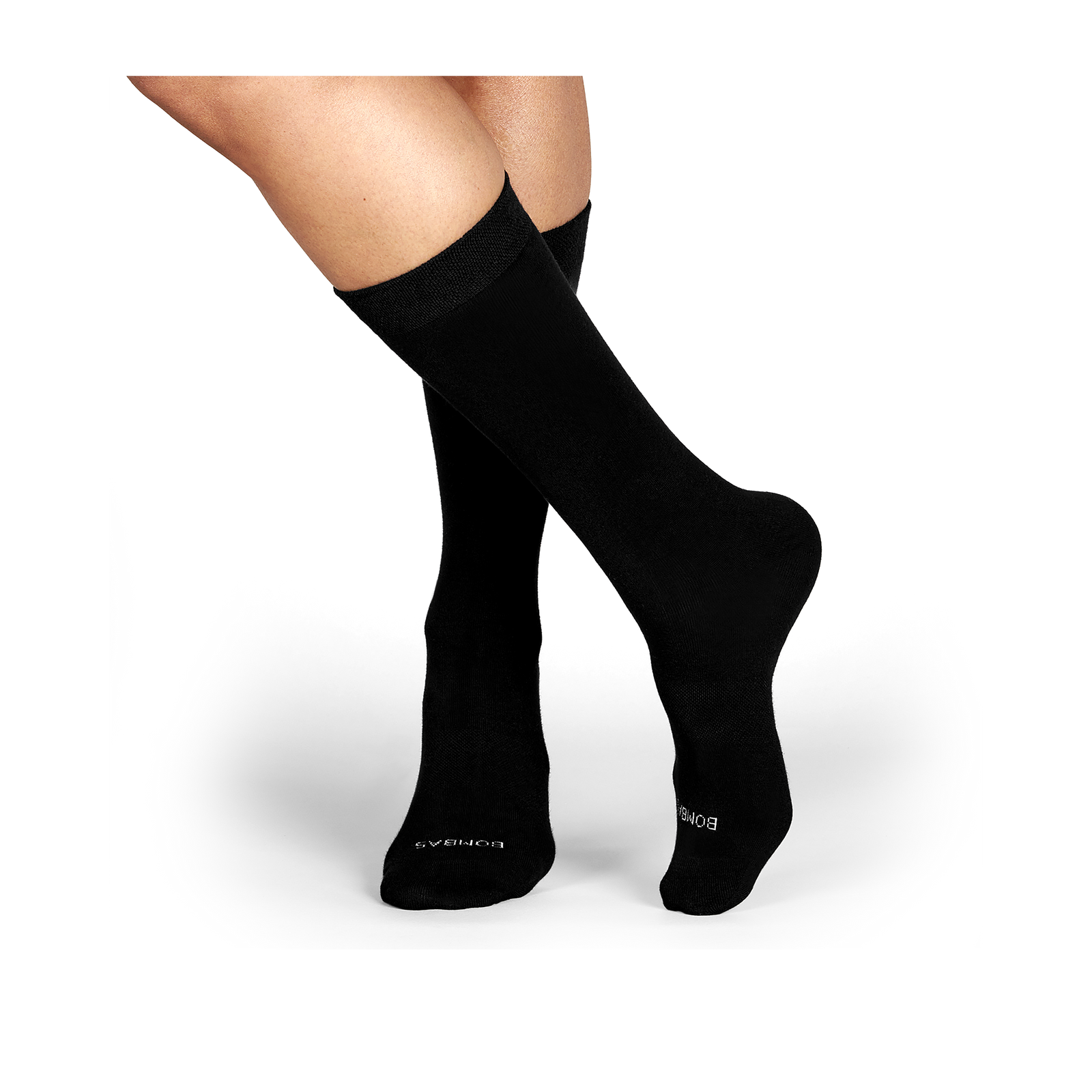 Women's Lightweight Calf Sock 4-Pack - black - 10