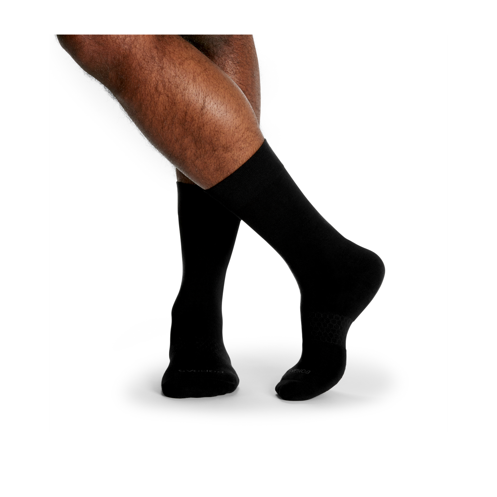Men's Dress Calf Sock 8-Pack - black - 7