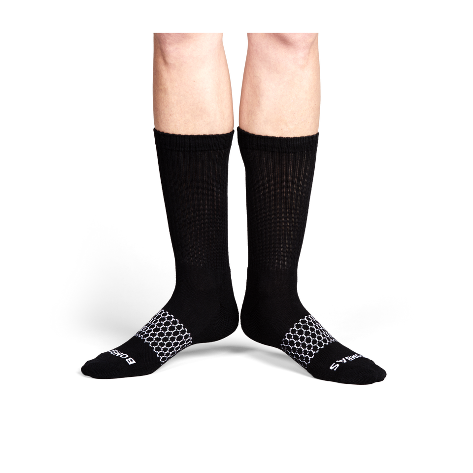 Men's Calf Sock 8-Pack - black - 15