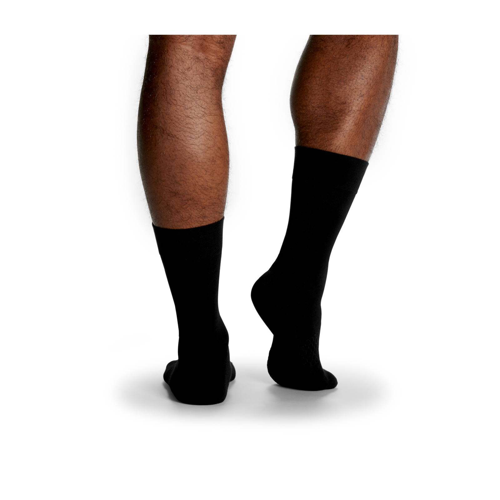 Men's Dress Calf Sock 8-Pack - black - 8